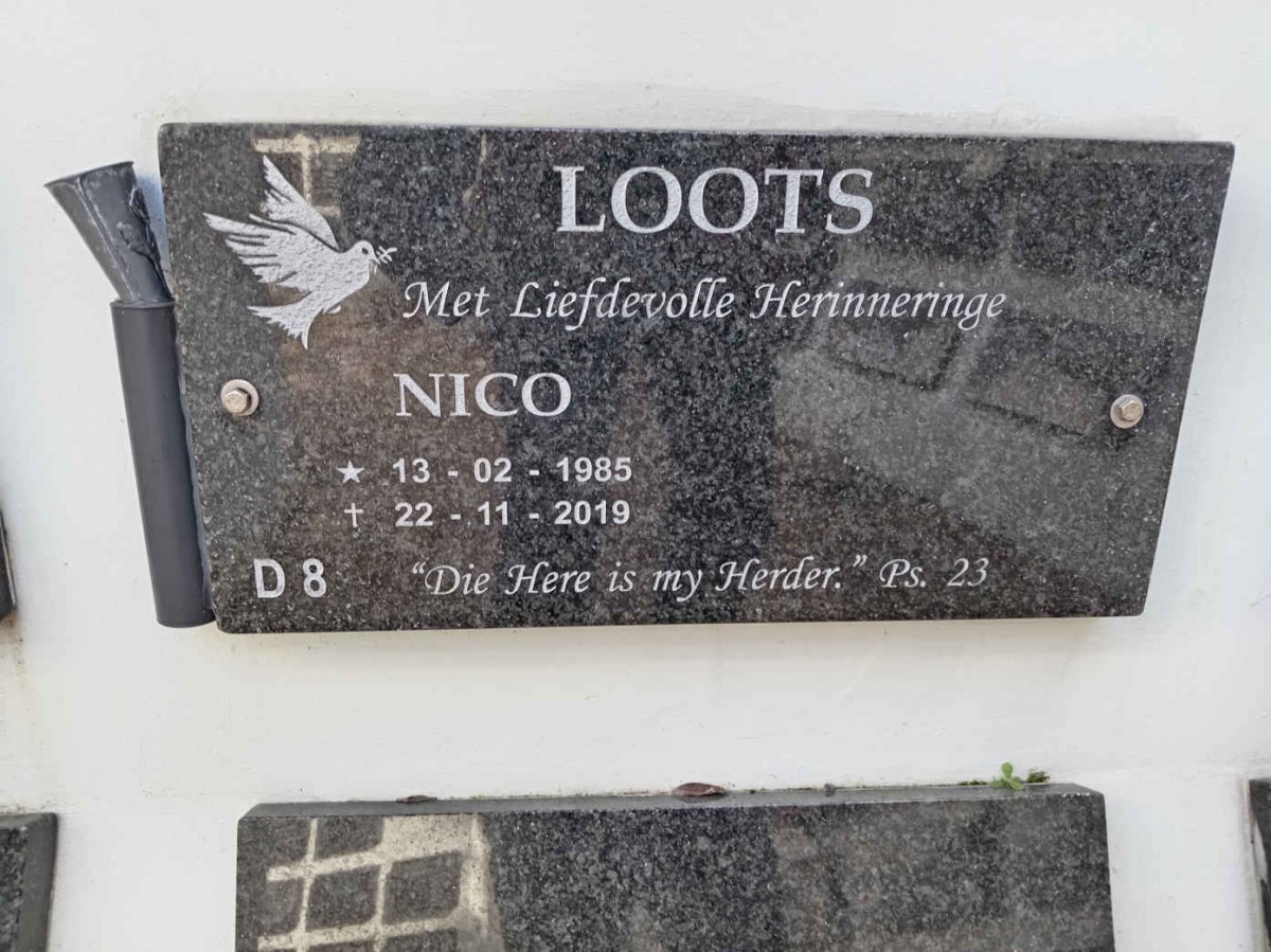 LOOTS Nico 1985-2019