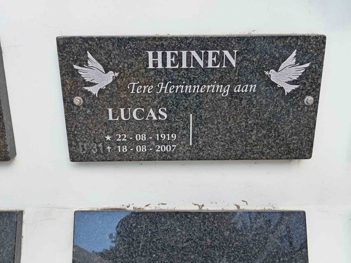 HEINEN Lucas 1919-2007