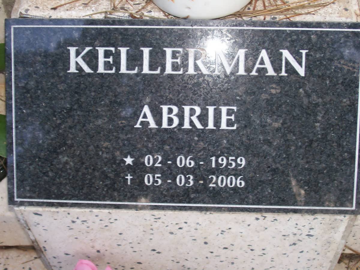 KELLERMAN Abrie 1959-2006