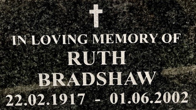 BRADSHAW Ruth 1917-2002