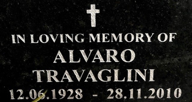 TRAVAGLINI Alvaro 1928-2010