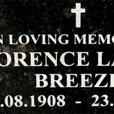 BREEZE Florence Lavinia 1908-2007