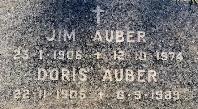 AUBER Jim 1906-1974 &amp; Doris 1905-1989