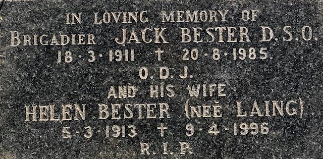 BESTER Jack 1911-1985 &amp; Helen LAING 1913-1996