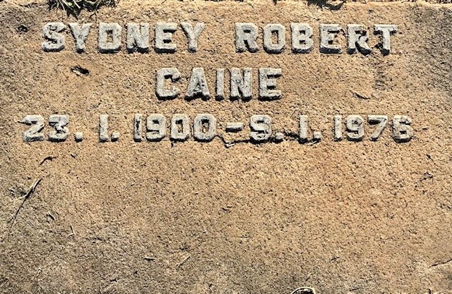 CAINE Sydney Robert 1900-1976