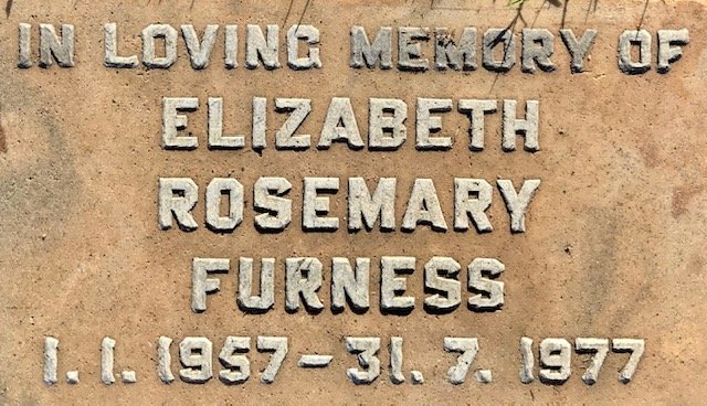 FURNESS Elizabeth Rosemary 1957-1977