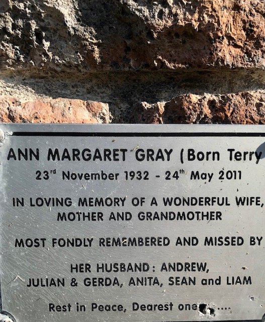 GRAY Ann Margaret nee TERRY 1932-2011