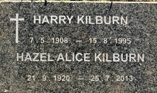 KILBURN Harry 1908-1995 &amp; Hazel Alice 1920-2013