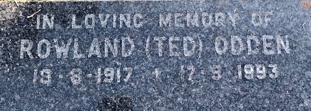 ODDEN Rowland 1917-1993