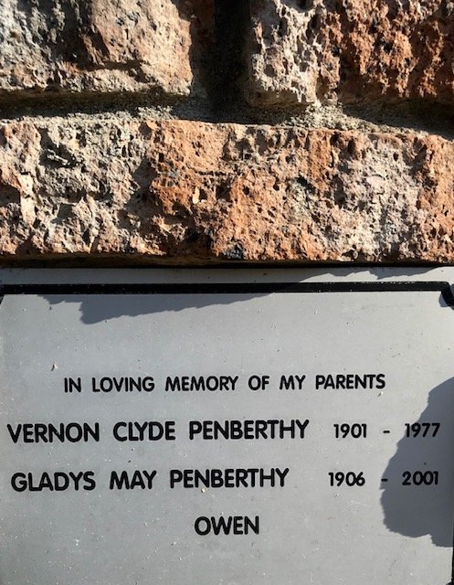 PENBERTHY Vernon Clyde 1901-1977 &amp; Gladys May 1906-2001