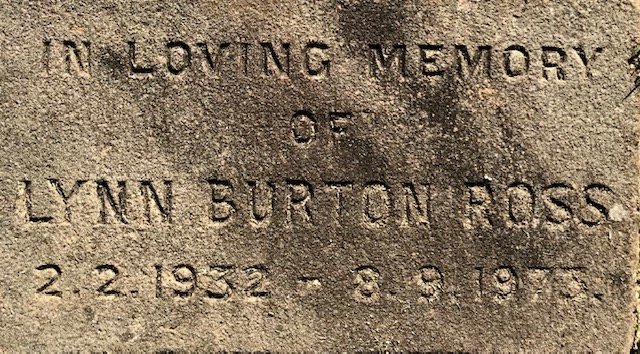 ROSS Lynn Burton 1932-1973
