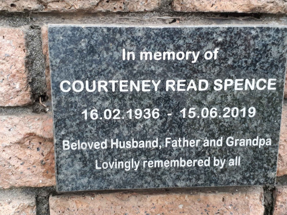 SPENCE Courteney Read 1936-2019