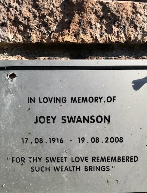 SWANSON Joey 1916-2008