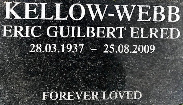 WEBB Eric Guilbert Elred, KELLOW 1937-2009