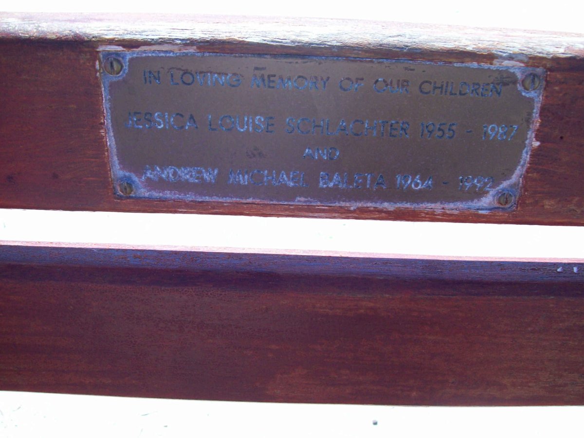 SCHLACHTER Andrew Michael Baleta 1964-1992 &amp; Jesica Louise 1955-1987