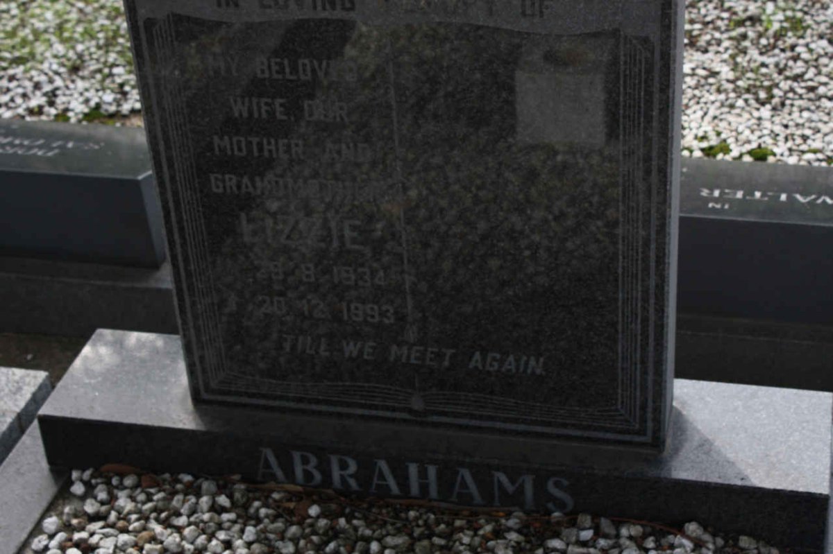 ABRAHAMS Lizzie 1934-1993
