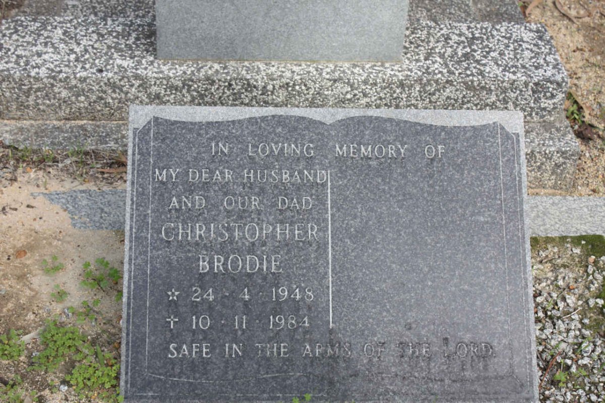 BRODIE Christopher 1948-1984