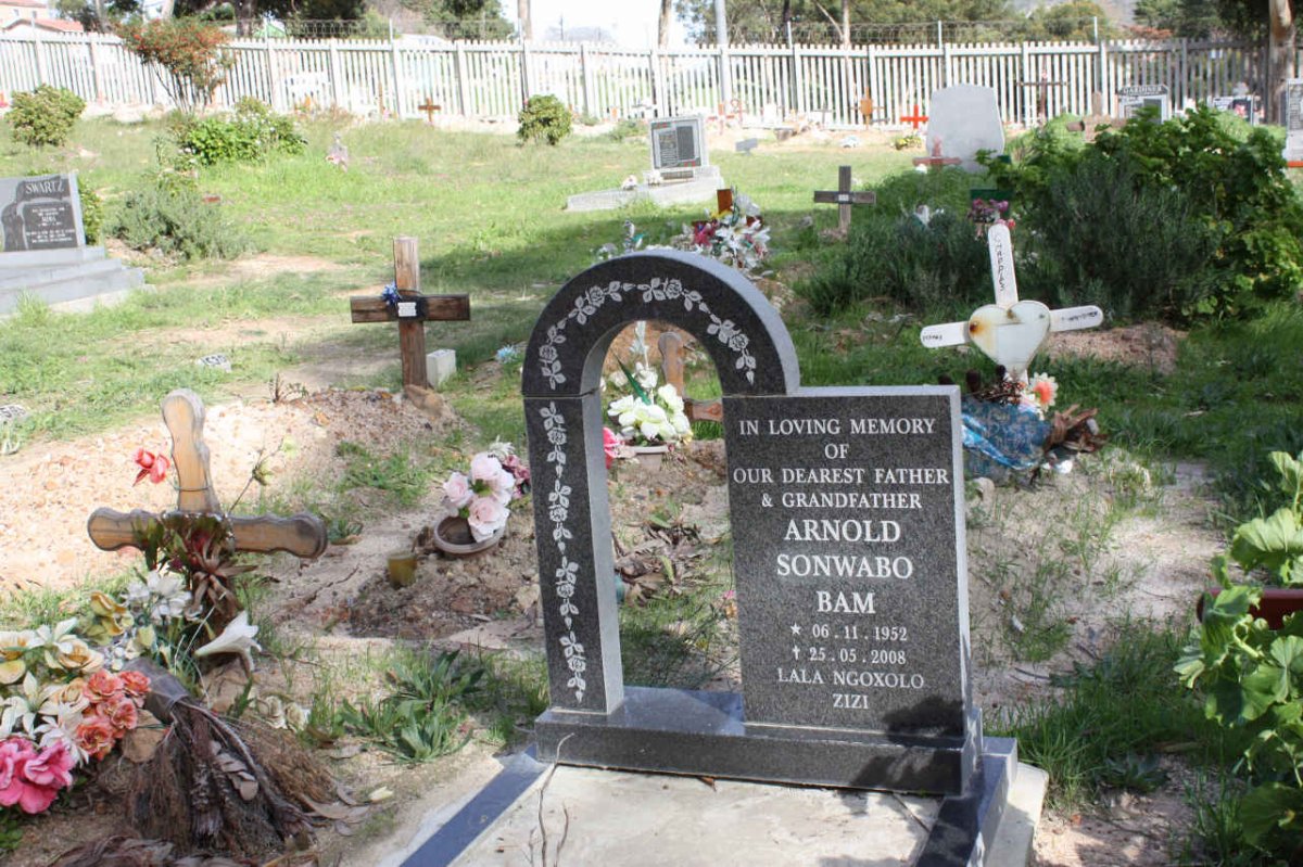BAM Arnold Sonwabo 1952-2008