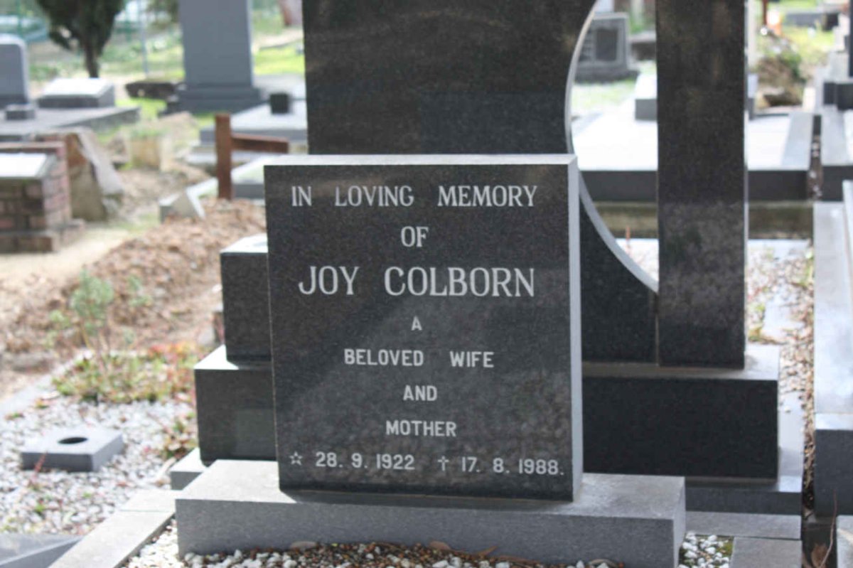 COLBURN Joy 1922-1988
