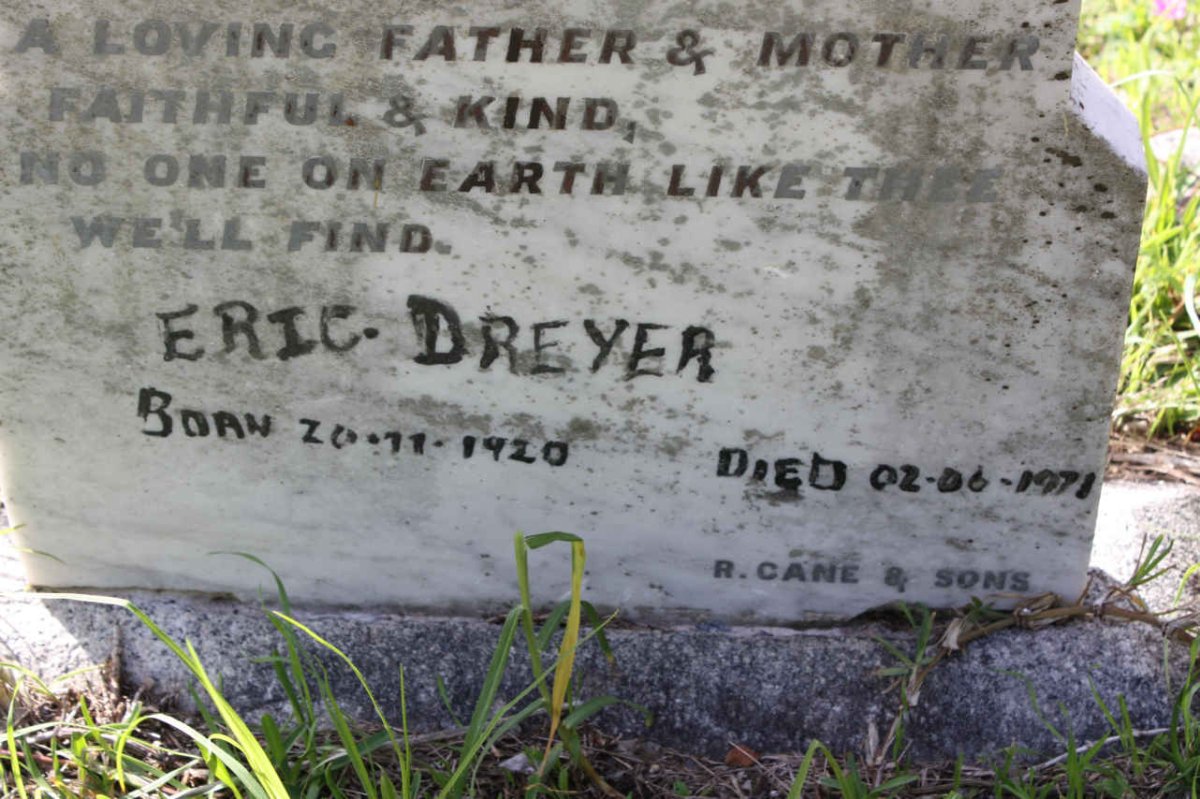 DREYER Eric 1920-1971