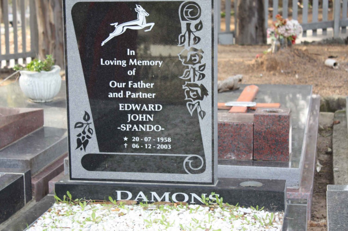 DAMONS Edward John 1958-2003