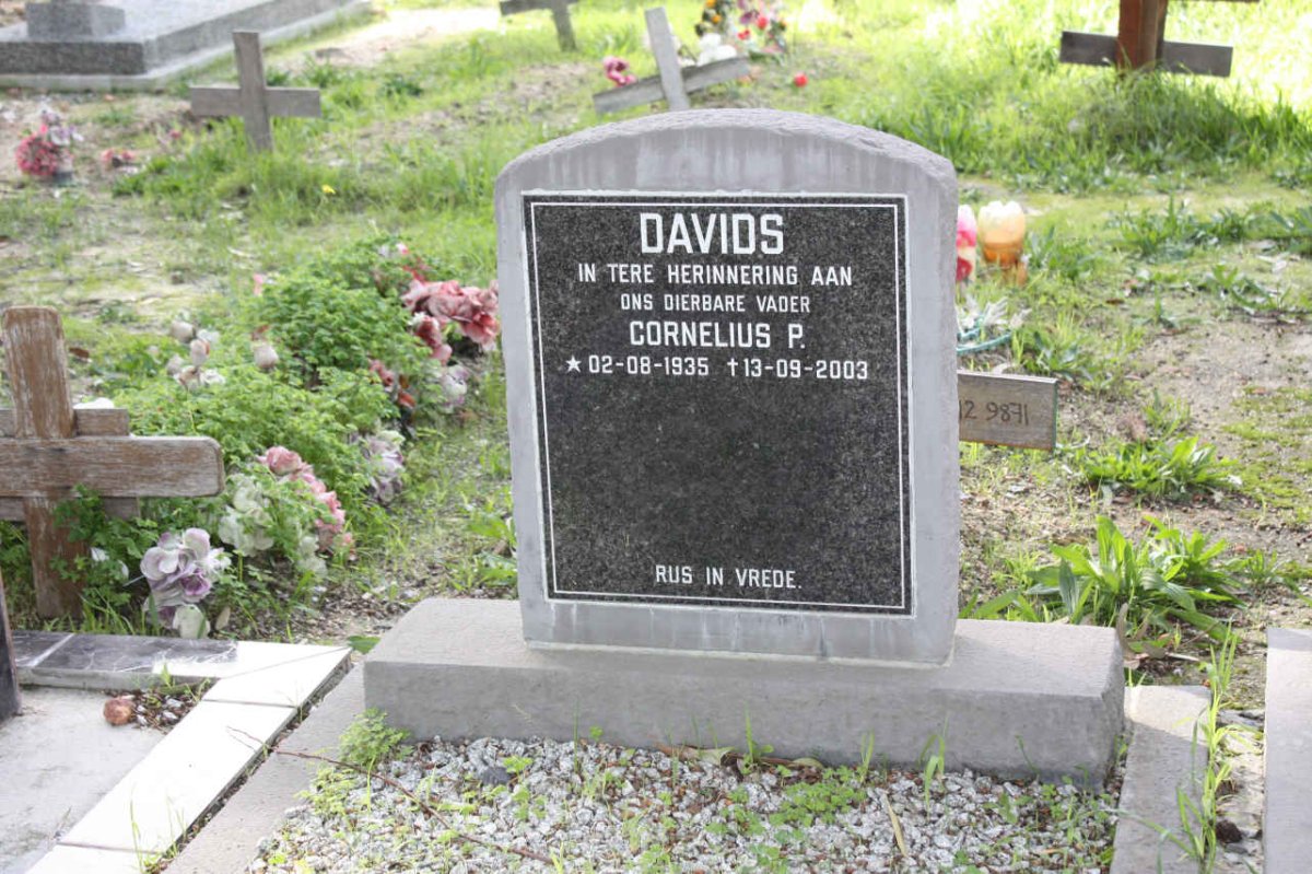 DAVIDS Cornelius P. 1935-2003