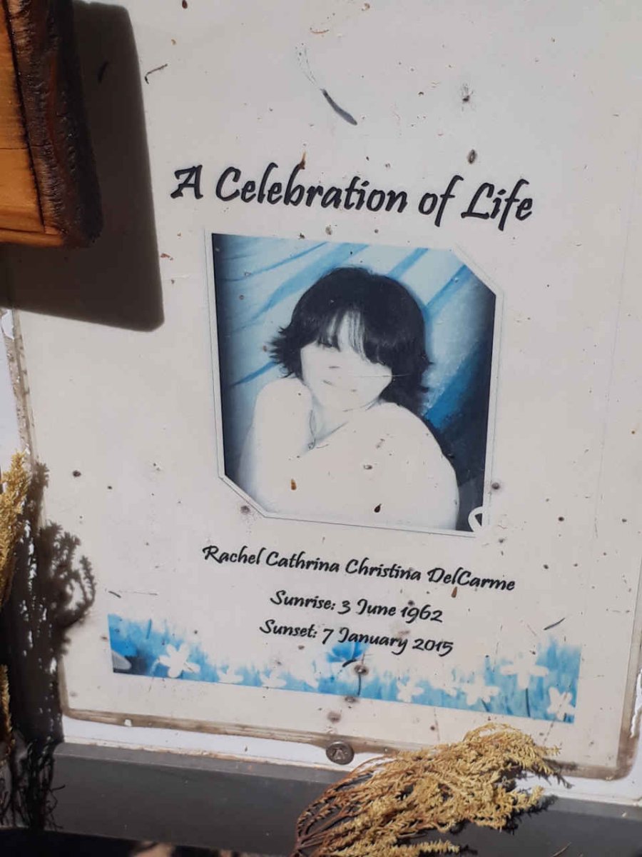 DELCARME Rachel Cathrina Christina 1962-2015