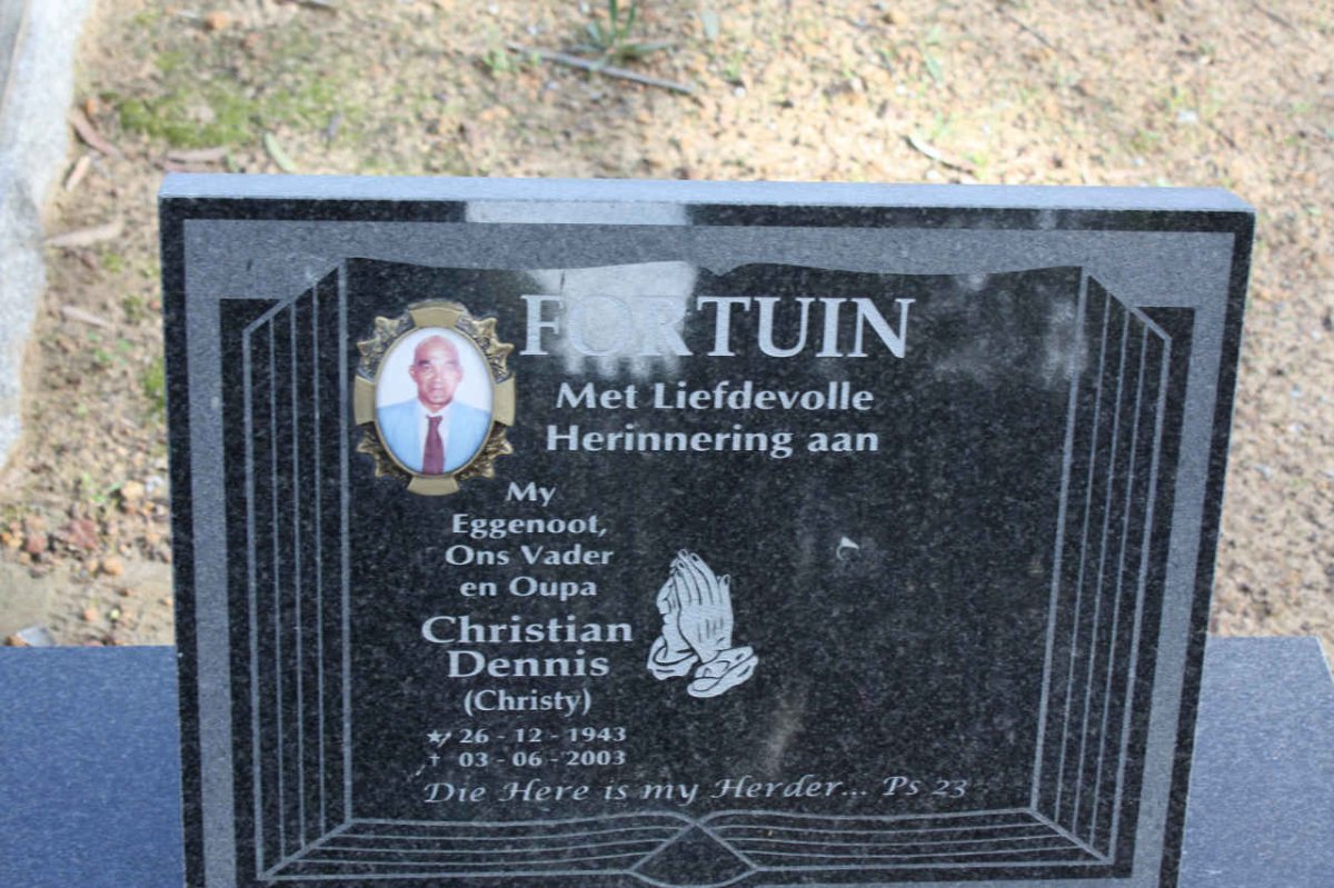 FORTUIN Christian Dennis 1943-2003