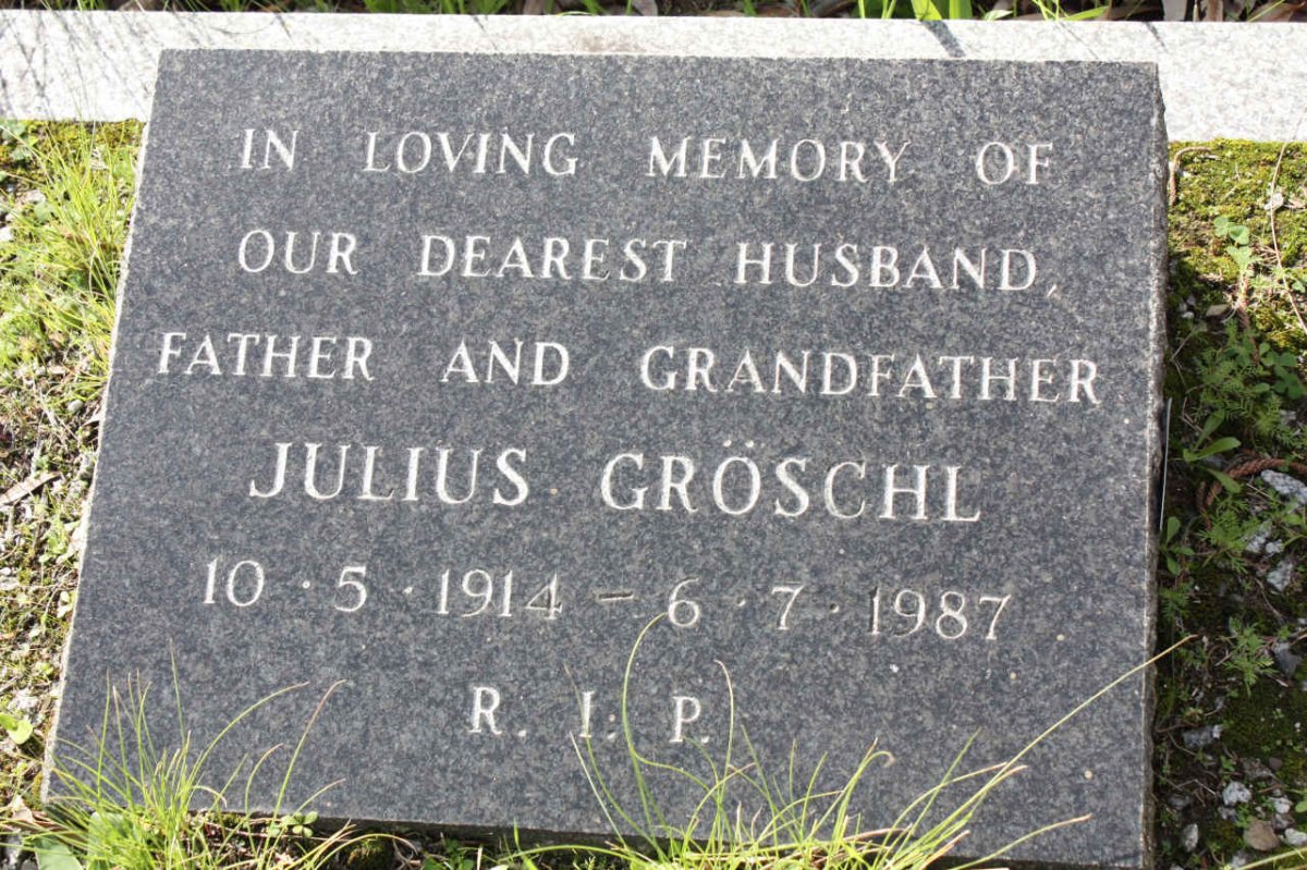 GROSCHL Julius 1914 1987