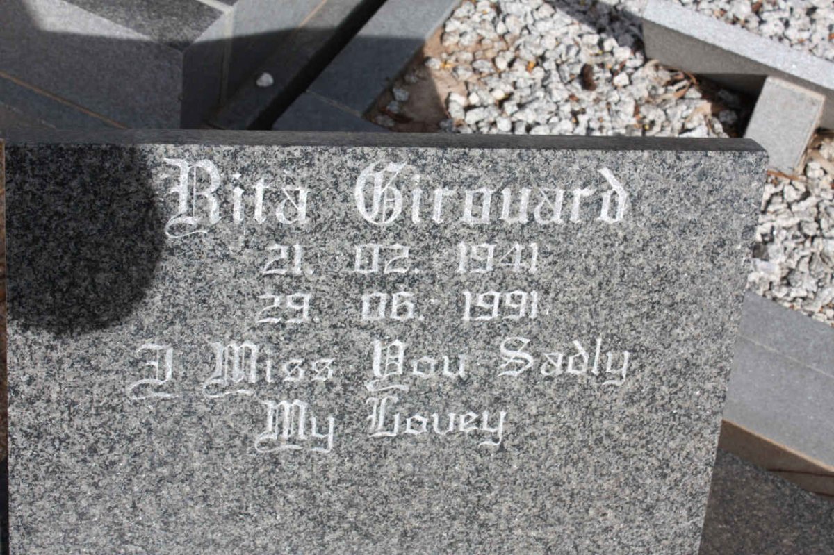 GIRGUARD Rita 1941-1991