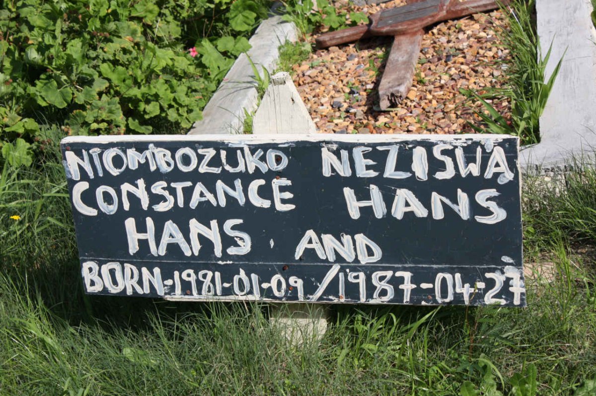 HANS Ntombozuko Constance 1981-1987 :: HANS Neziswa 