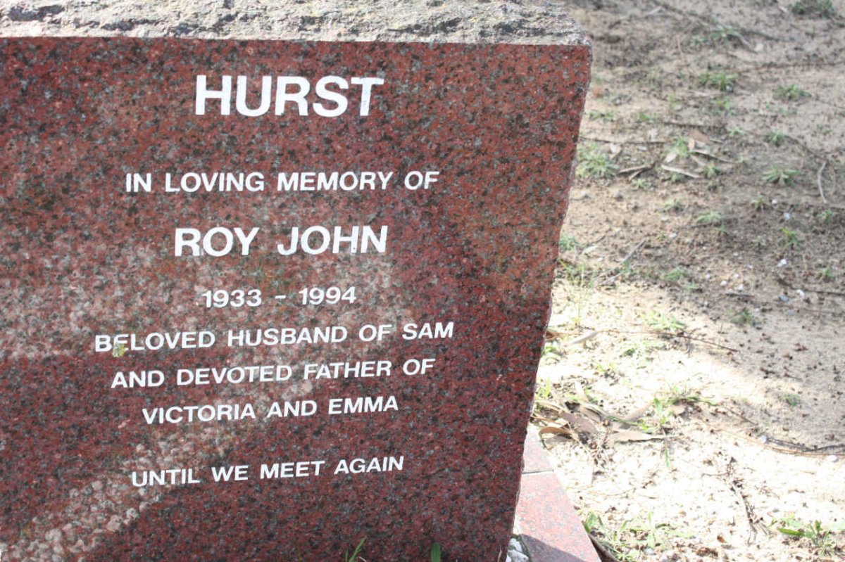HURST Roy John 1933-1994