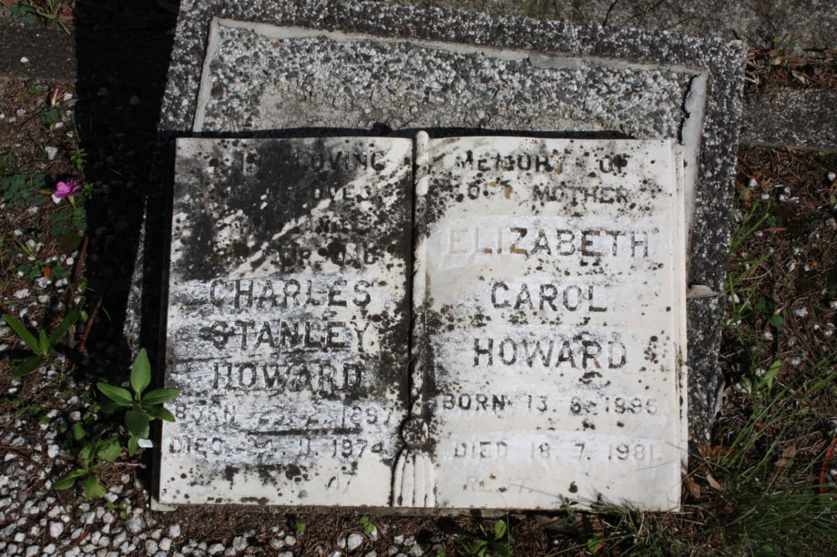 HOWARD Charles Stanley 1897-1974 &amp; Elizabeth Carol 1895-1981