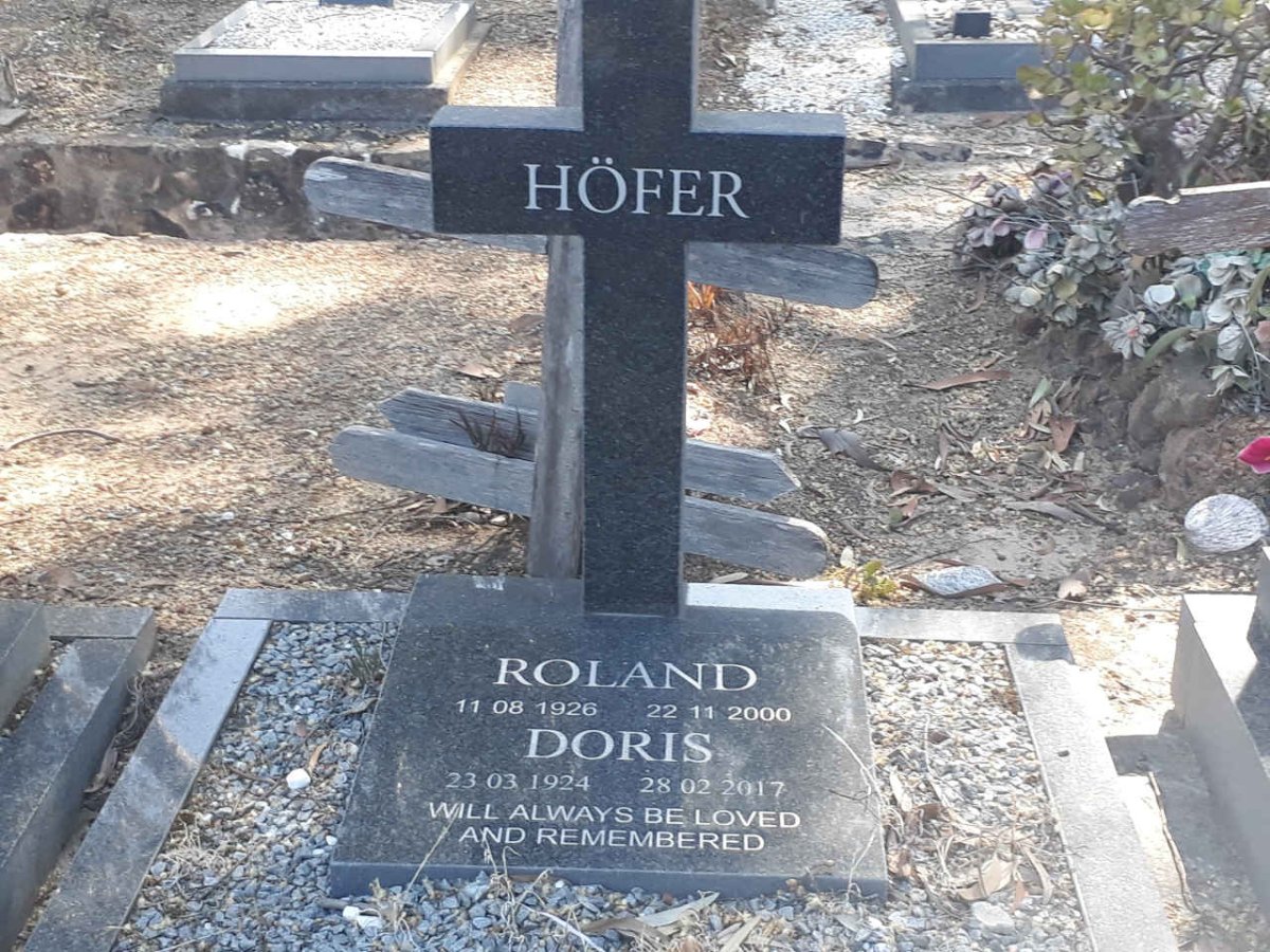 HOFER Doris 1924-2017 &amp; Roland 1926-2000