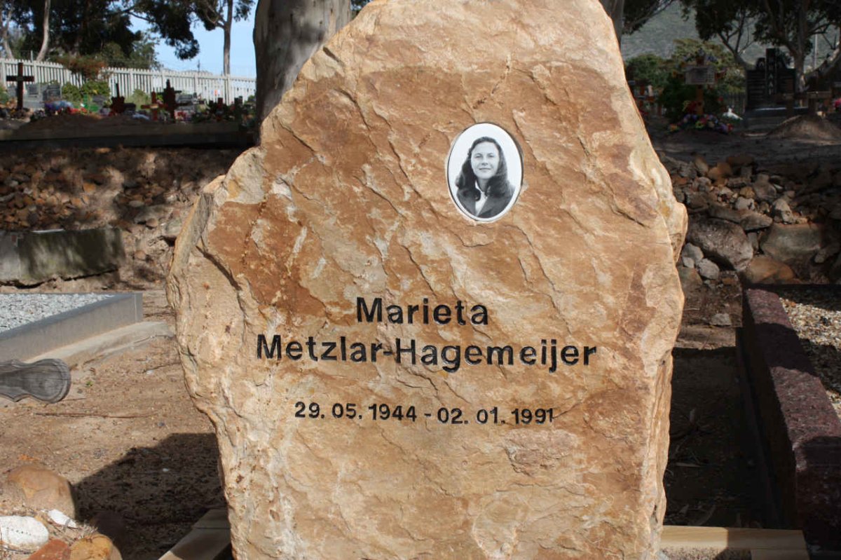 HAGEMEIJER Marieta, Metzlar 1944-1991