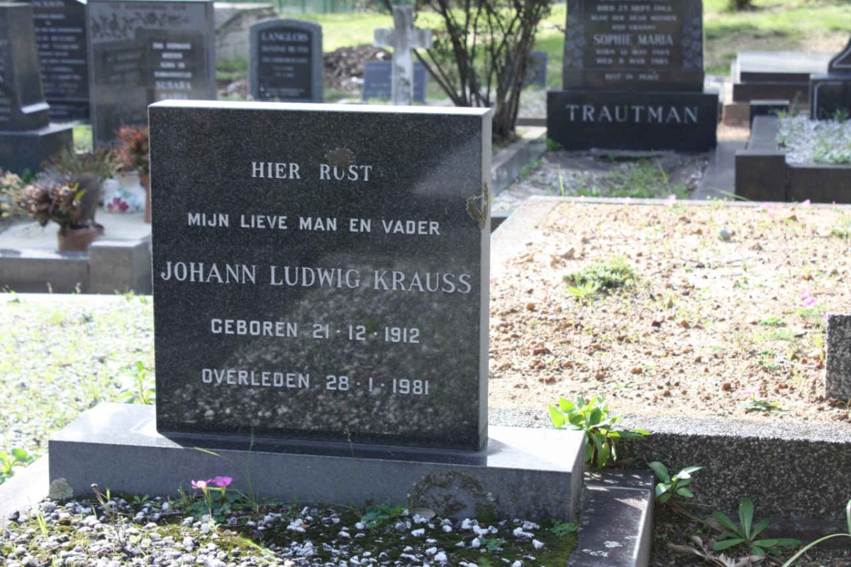 KRAUSS Johann Ludwig 1912-1981