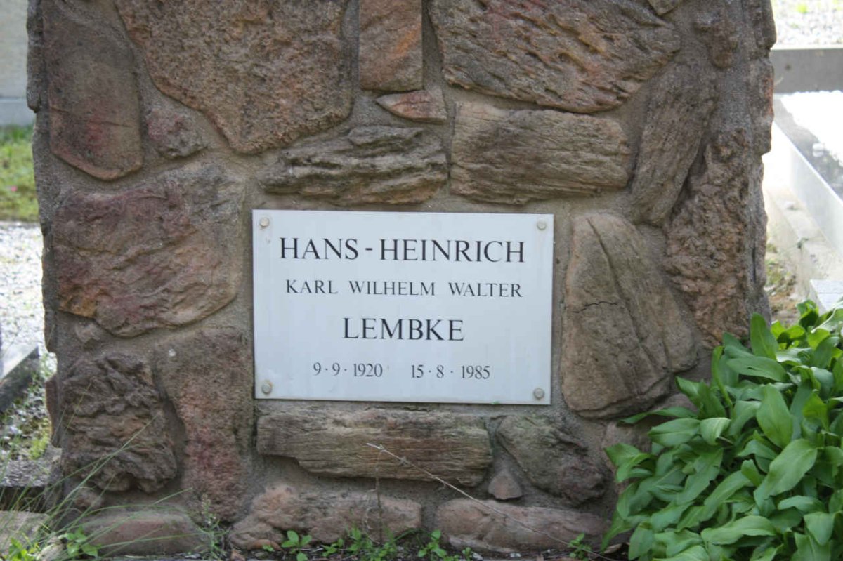 LEMBKE Hans-Heinrich Karl Wilhelm Walter 1920-1985