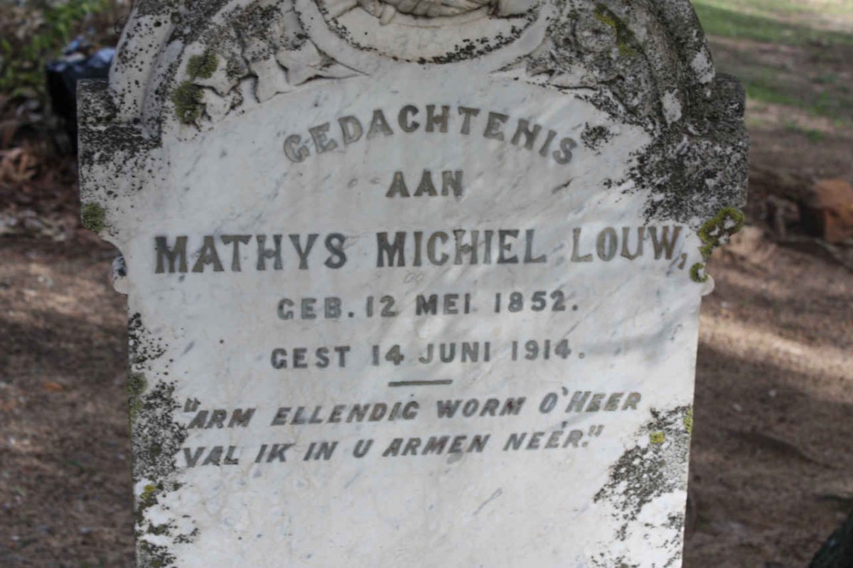 LOUW Mathys Michiel 1952-1914