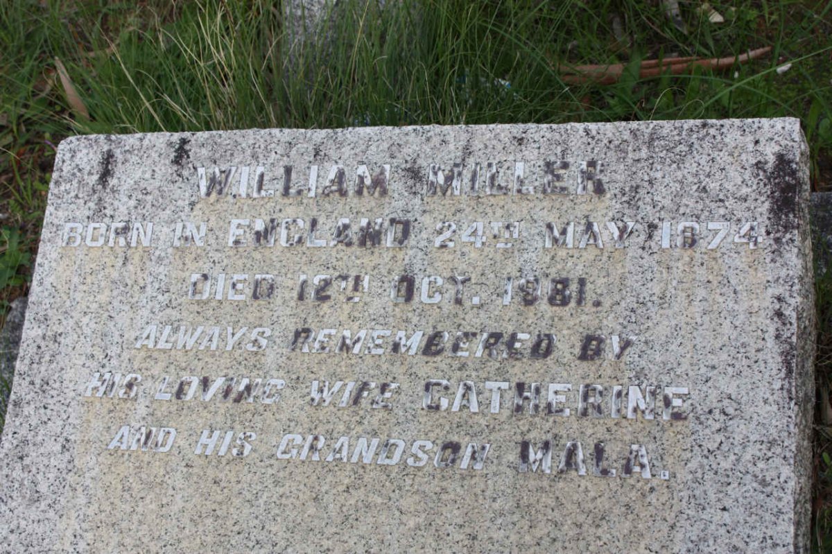 MILLER William 1874-19?1