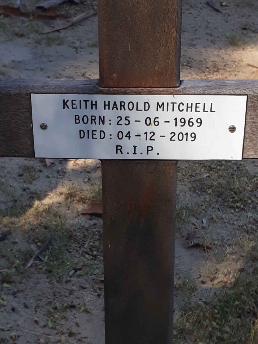 MITCHELL Keith Harold 1969-2019