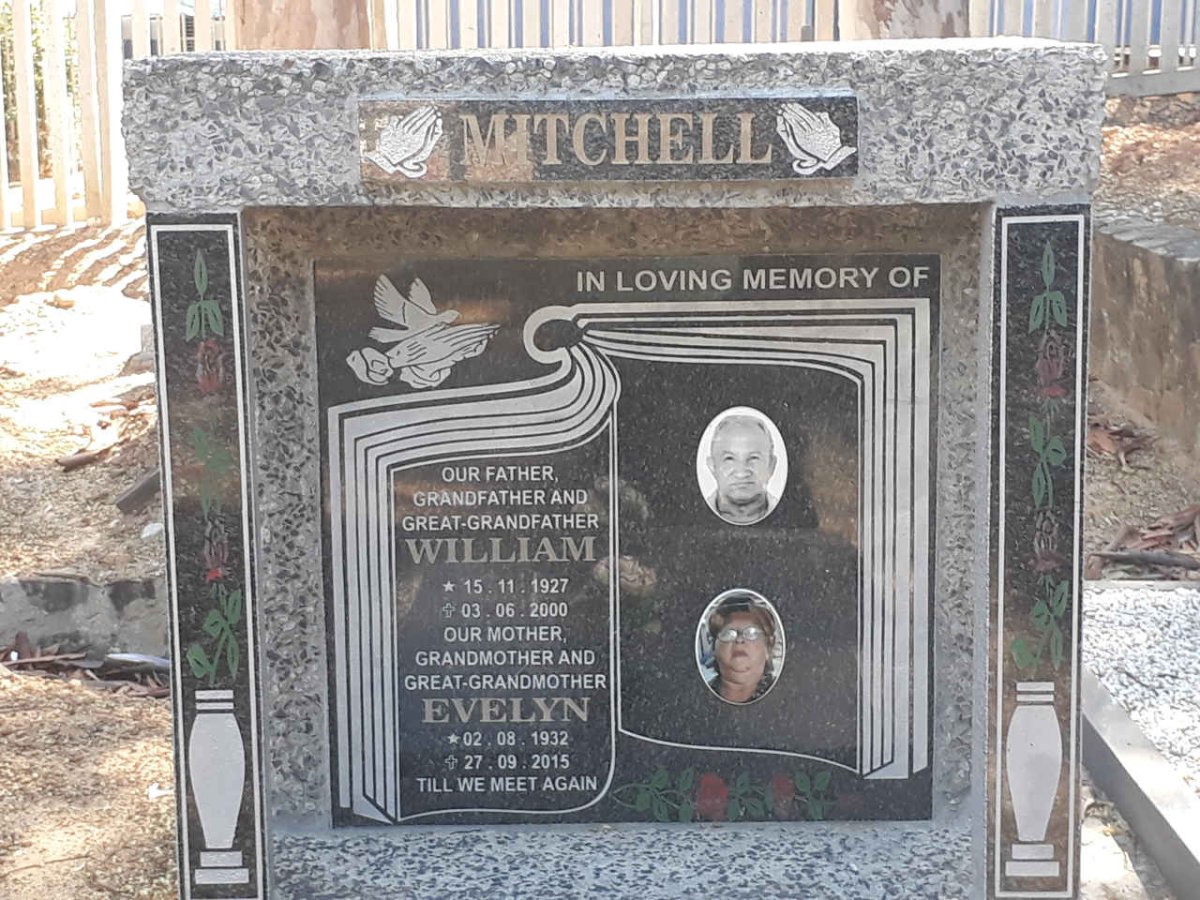 MITCHELL William 1927-2000 &amp; Evelyn 1932-2015