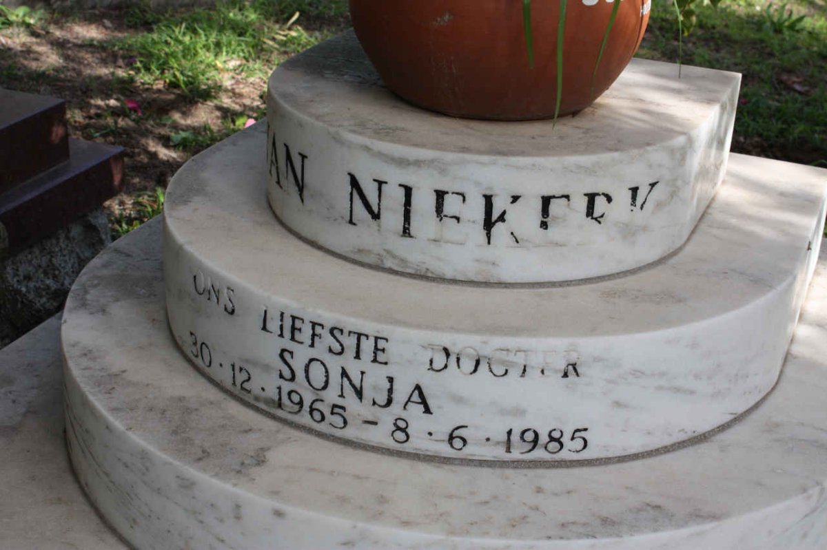 NIEKERK Sonja, van 1965-1985