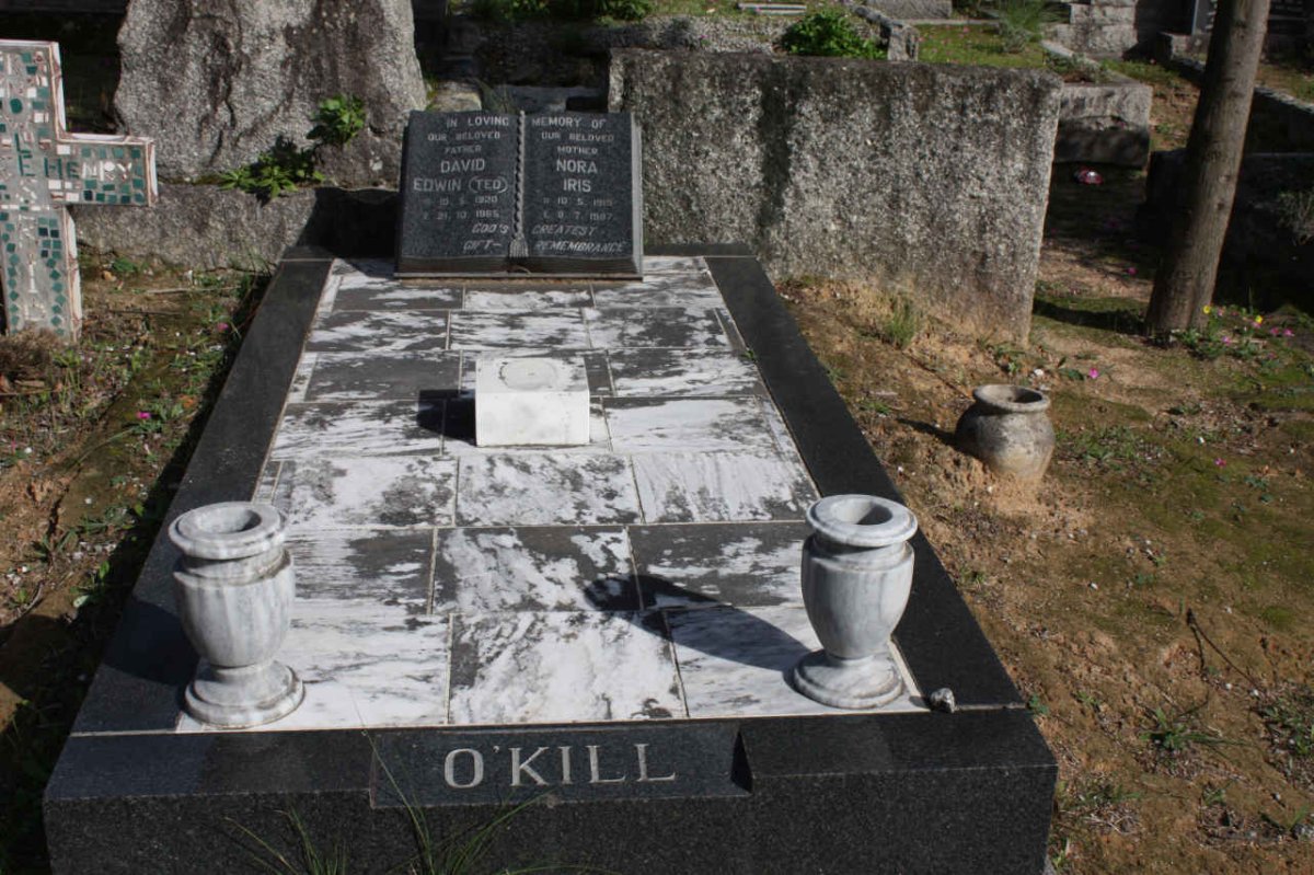 O'KILL David Edwin 1920-1965 &amp; Nora Iris 1919-1987
