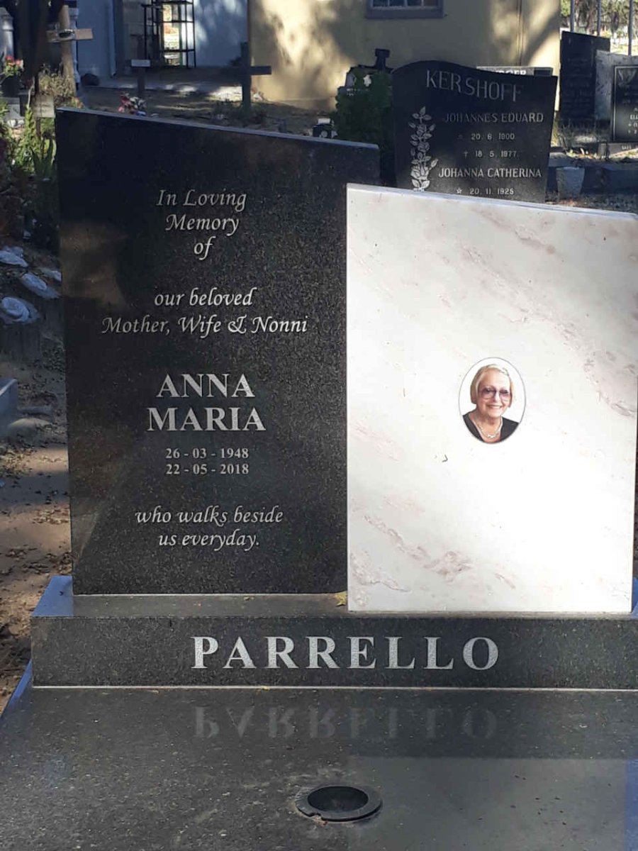 PARRELLO Anna Maria 1948-2018