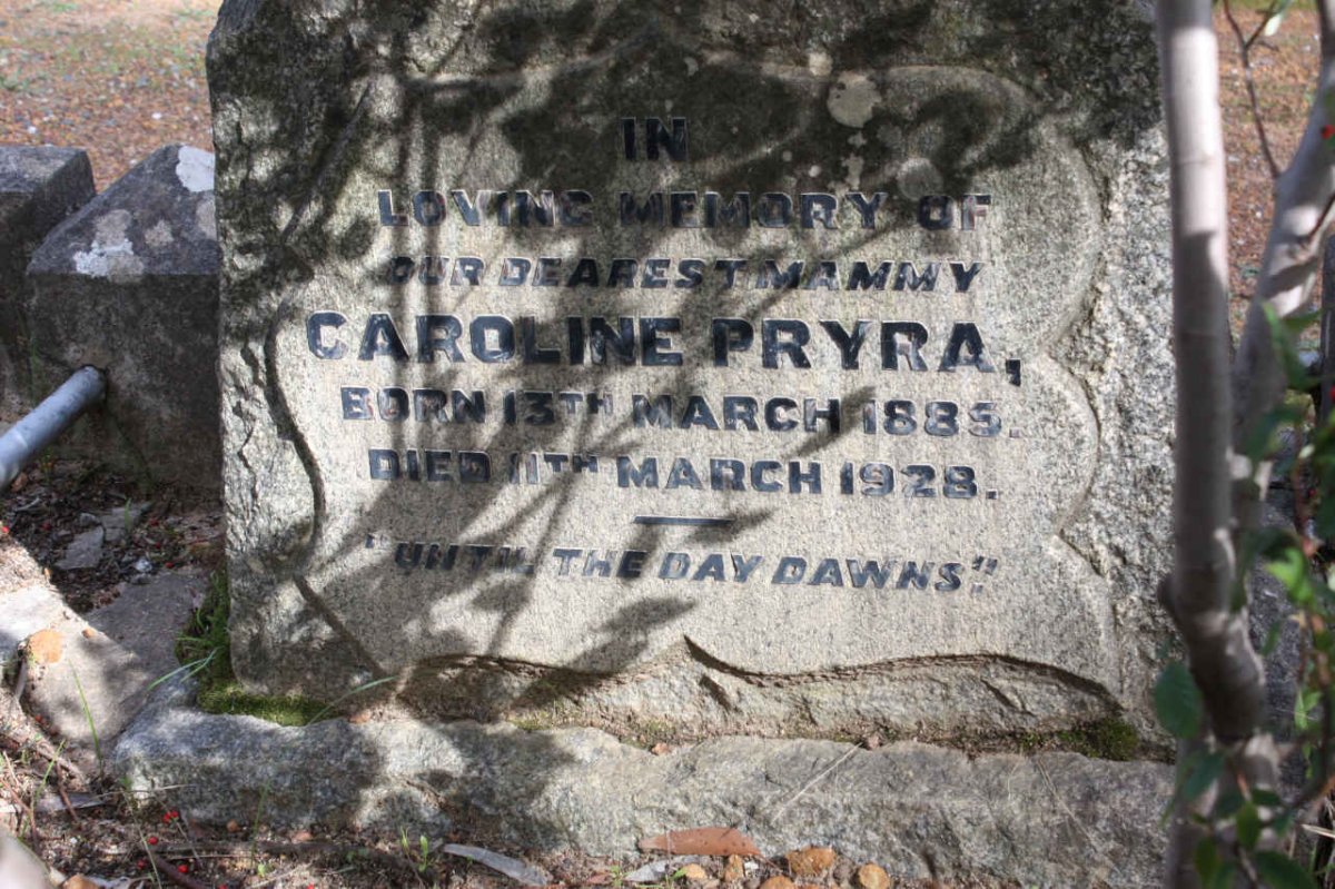 PRYRA Caroline 1885-1928