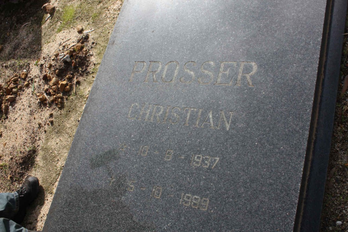 PROSSER Christian 1937-1989