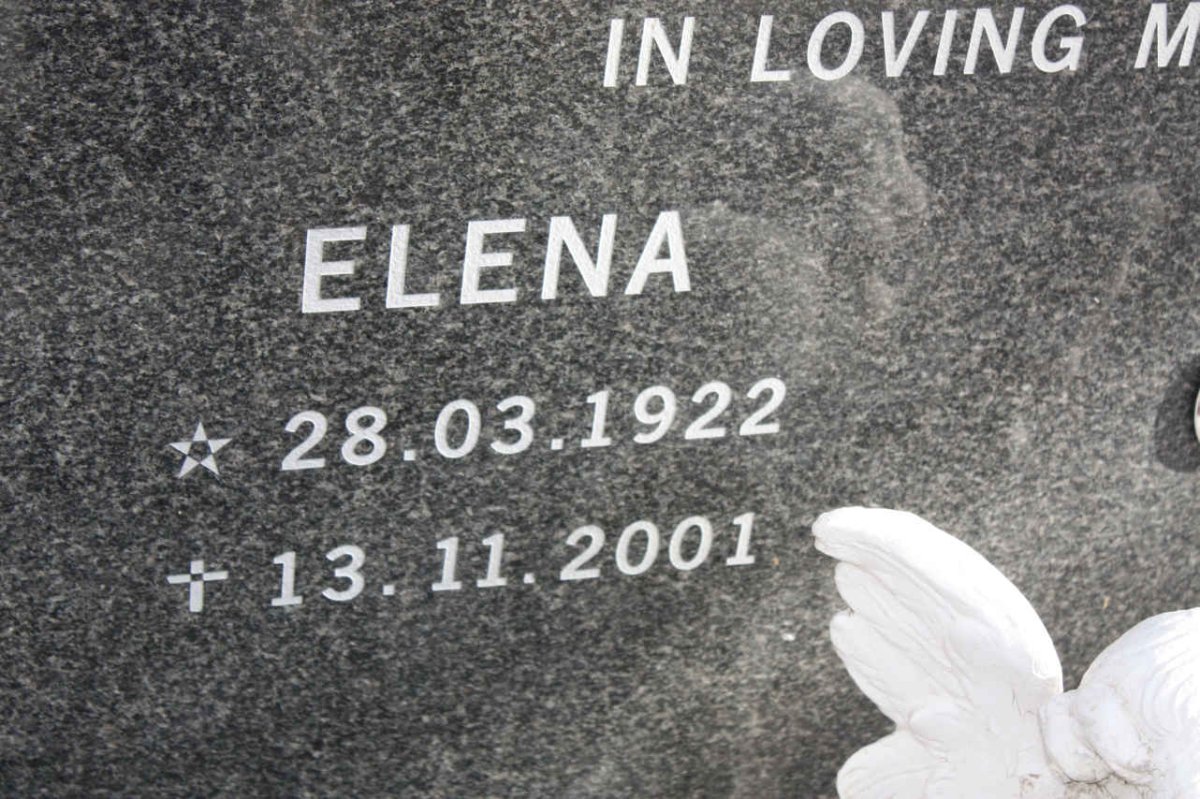 PIEMONTESI Elena 1922 2001