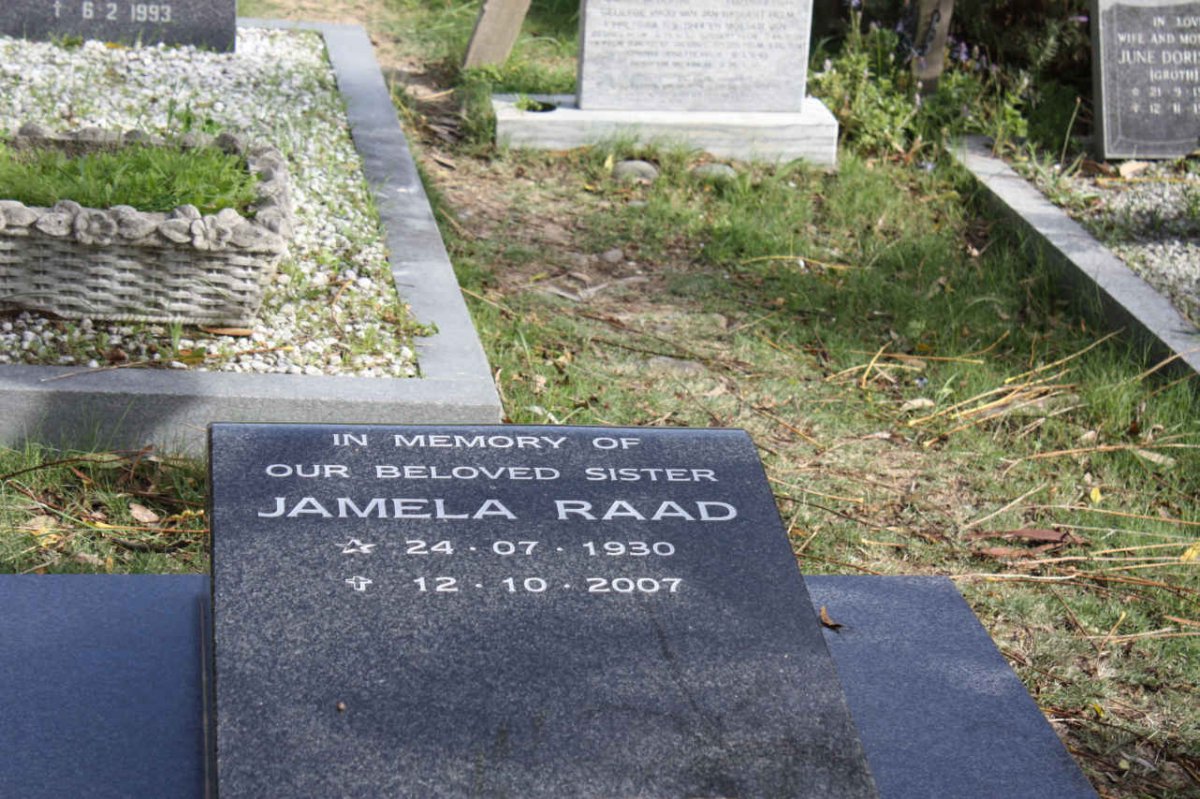 RAAD Jamela 1930-2007