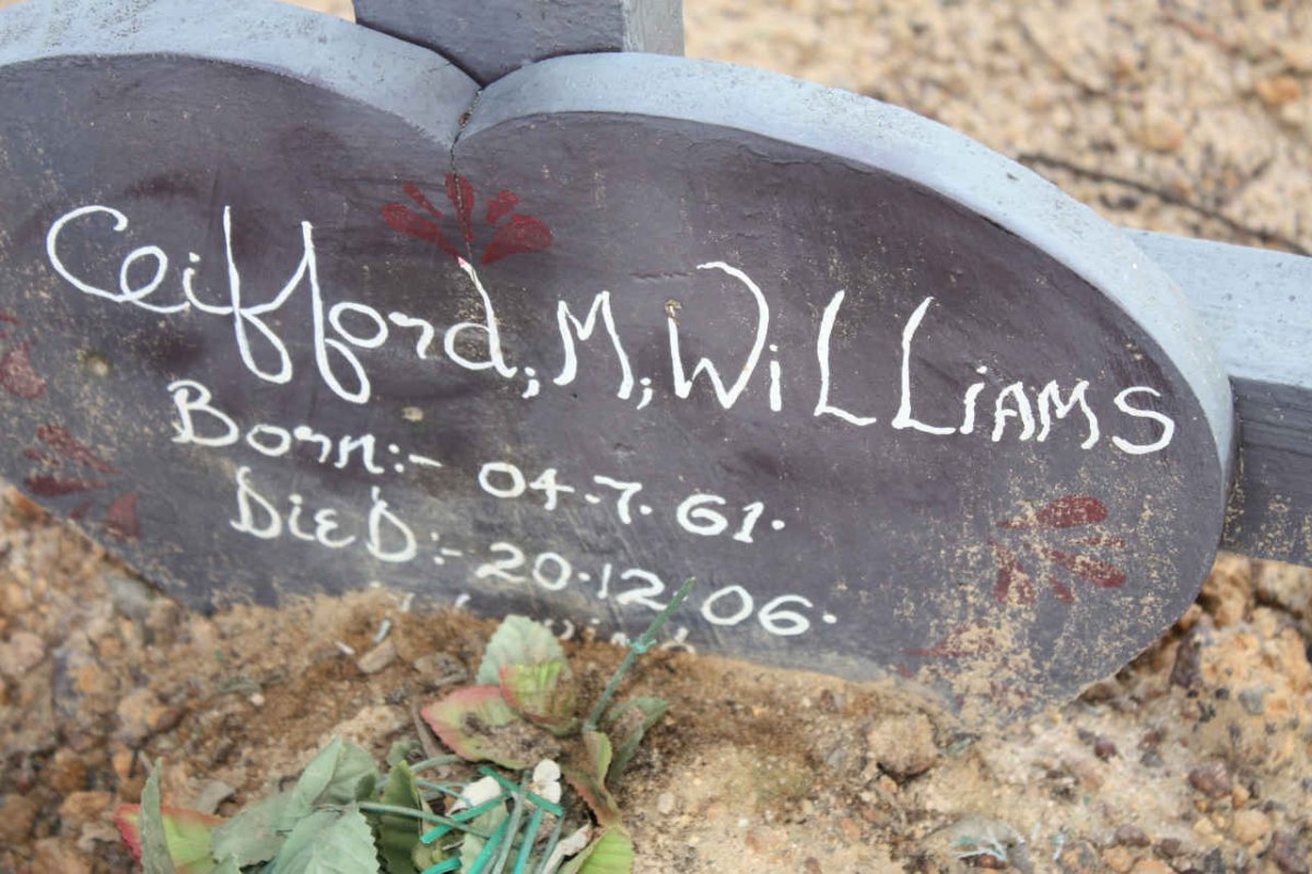 WILLIAMS Clifford M. 1961-2006