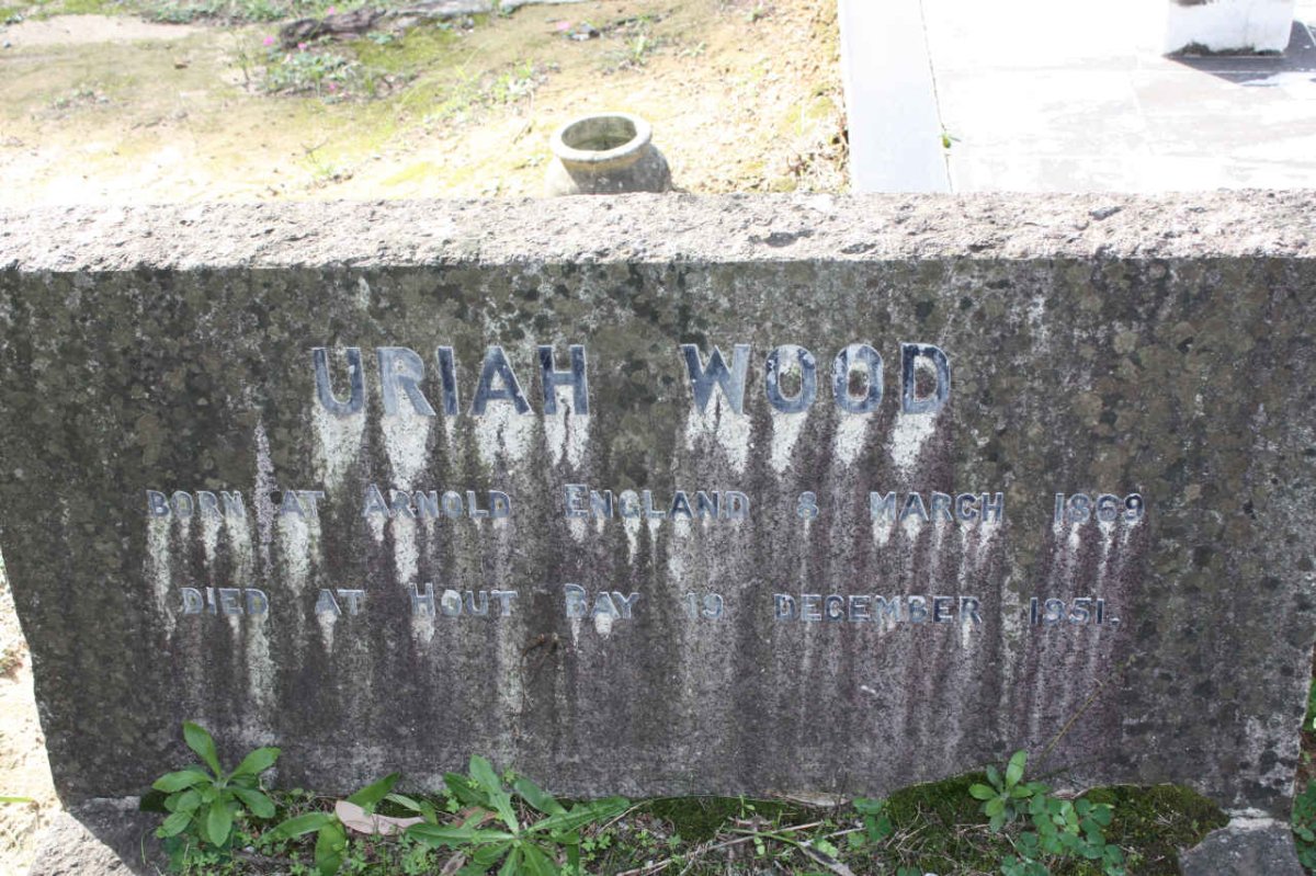 WOOD Uriah 1869-1951